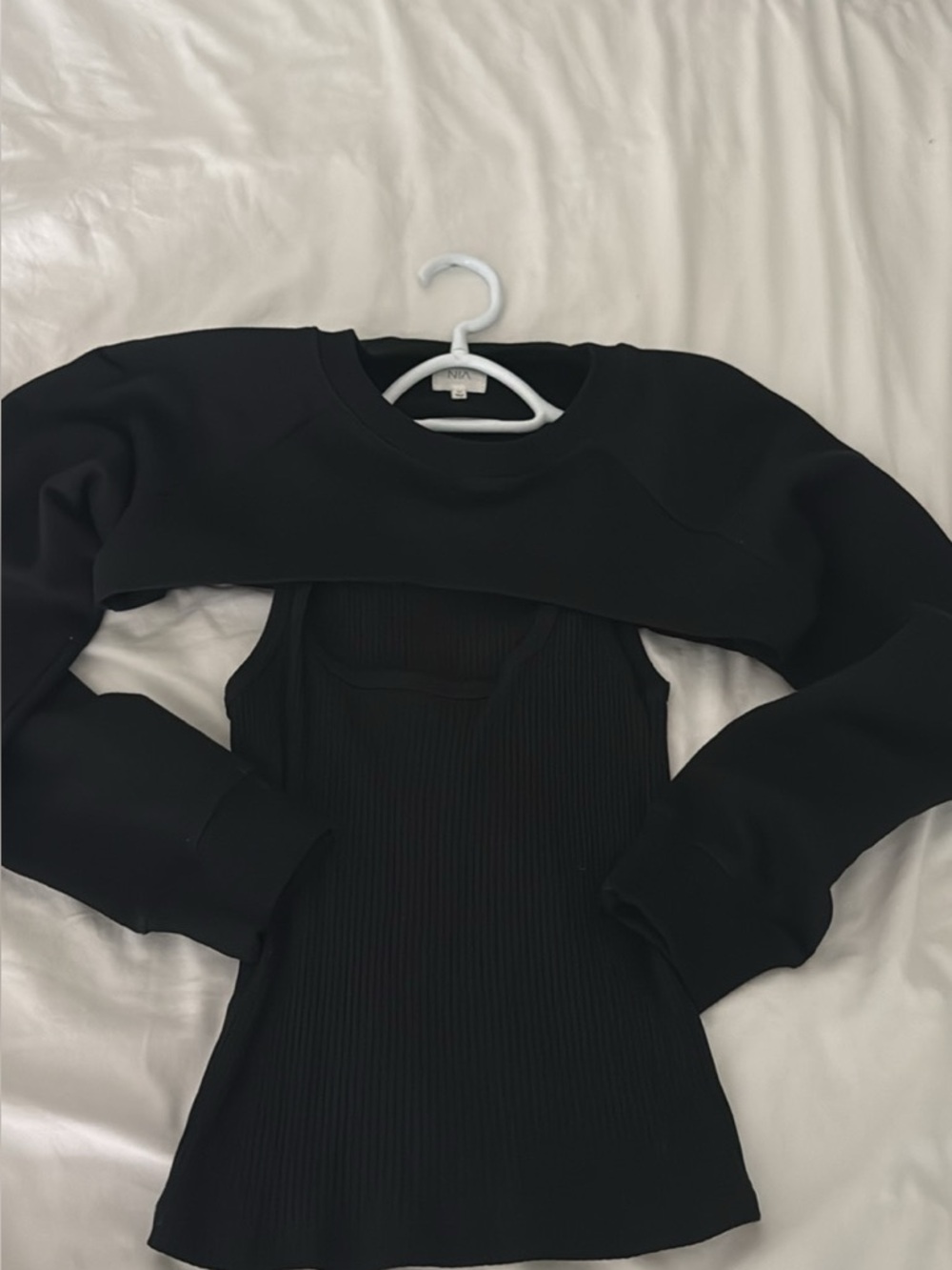 Two Piece Tank Top and Sweater Size M